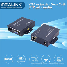 Extensor VGA sobre Cat5e Cable UTP 100m con Auido